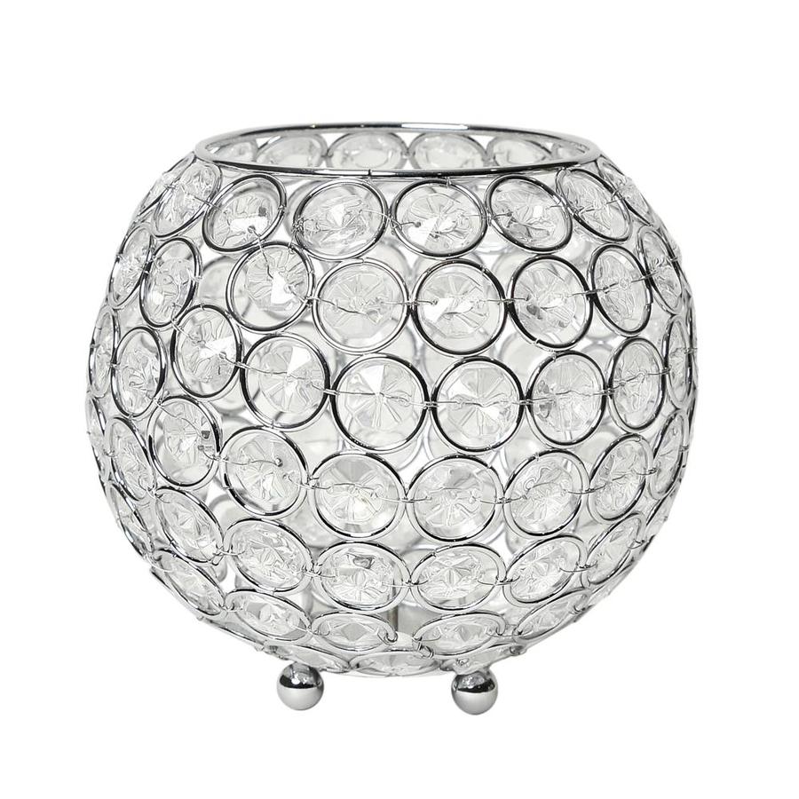 Elegant Designs Elegant Designs Elipse Crystal Circular Bowl