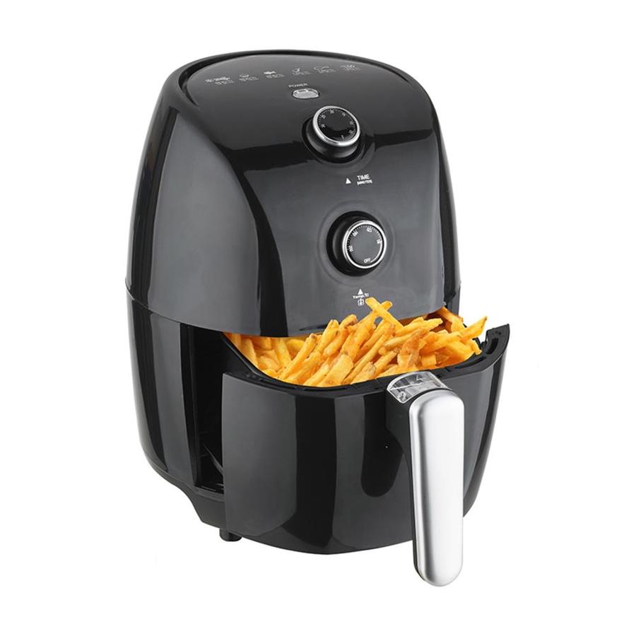 brentwood 1.5-Quart Black Air Fryer in the Air Fryers department at ...