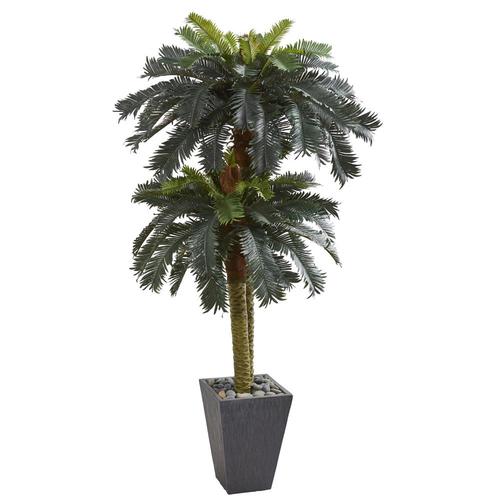 Nearly Natural 72-in Green Artificial Palm Trees in the ...