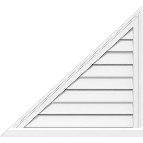 Ekena Millwork 28in W x 115/8in H Right Triangle Left Side Surface