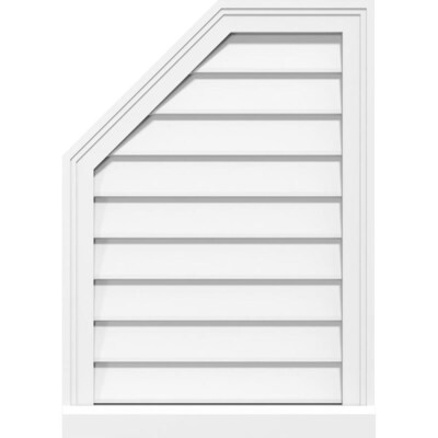 Jjj Specialty 4 Season 20 W X 20 H Fixed White Poly Octagon Window At Menards