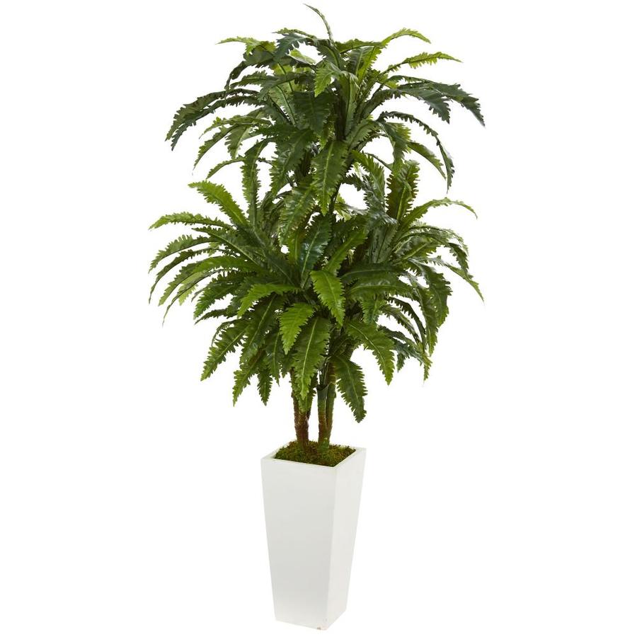 Nearly Natural 50in Green Artificial Silk Plant Plants in the