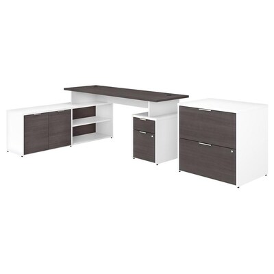 Bush Business Furniture Cabot Modern Contemporary Storm Gray