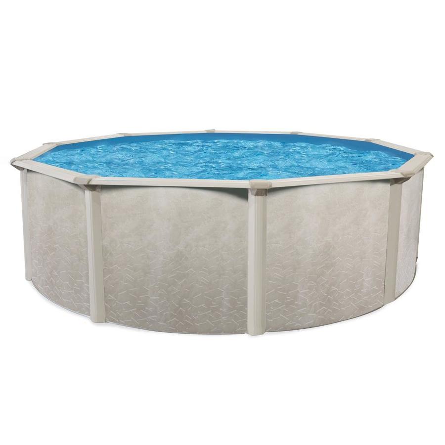 24 ft round resin pool