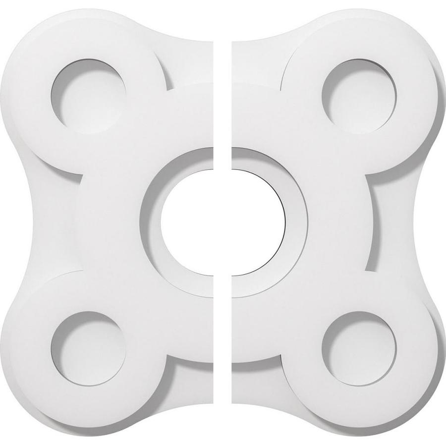 Ekena Millwork Pvc Ceiling Medallion 12 X 4 Pvc Ceiling Medallion