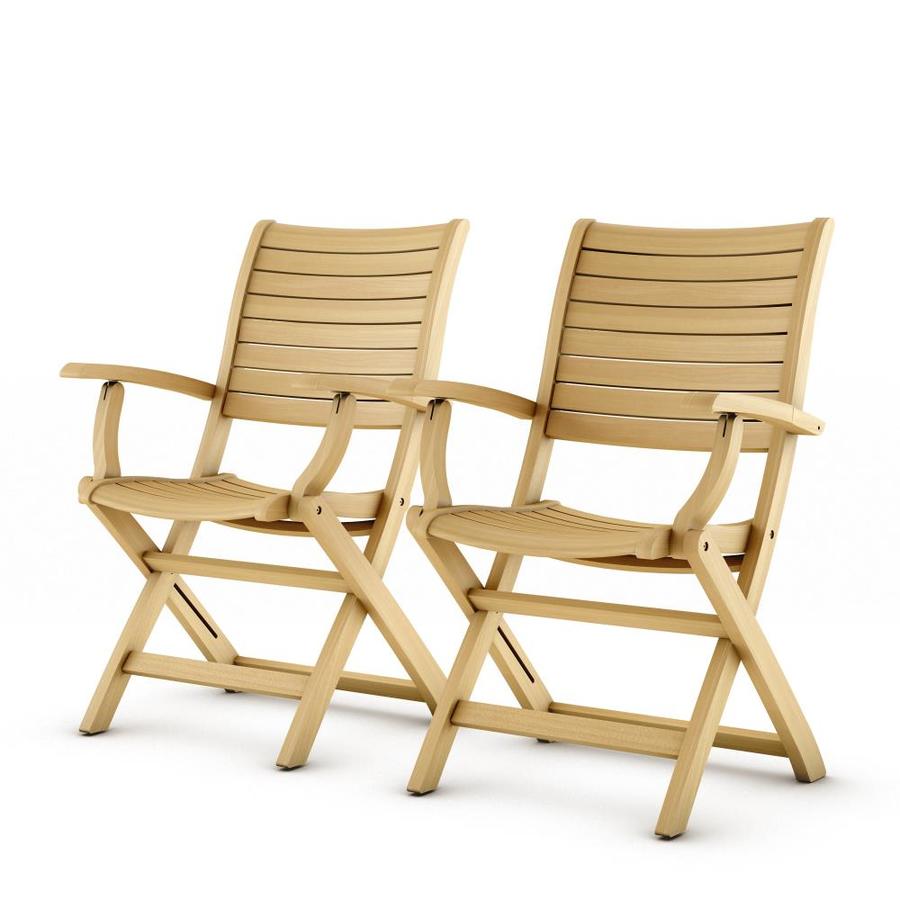 Dining Amazonia Teak Patio Chairs At Lowes Com