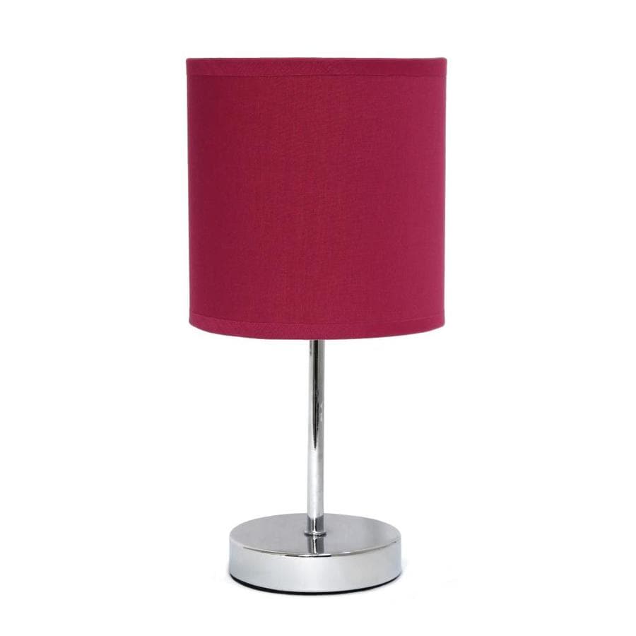 purple table lamp shade