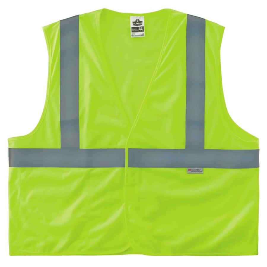 GloWear 4XL/5XL Green Polyester High Visibility (ANSI Compliant