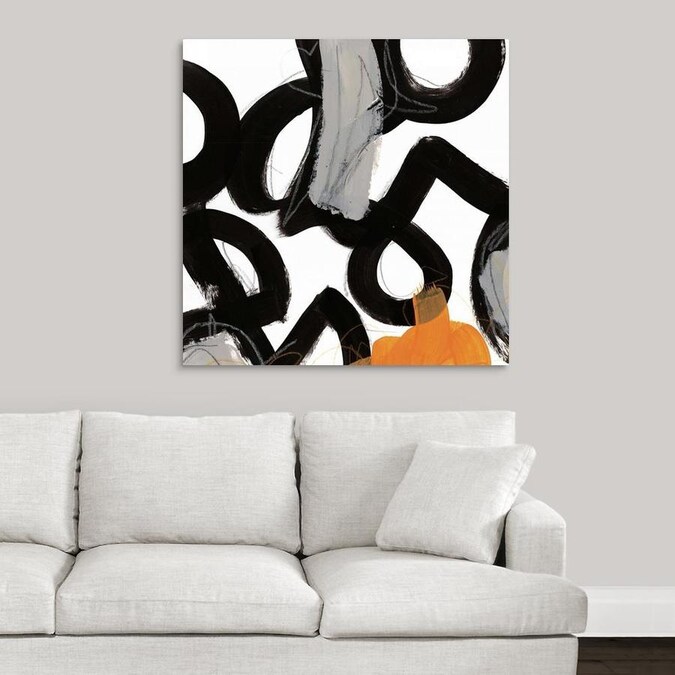 GreatBigCanvas GreatBigCanvas Frameless 36-in H x 36-in W Abstract