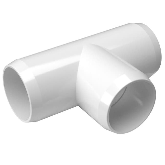 PVC Pipeworks 3/4-in dia 90-Degree Tee PVC Fitting (8-Pack) in the PVC