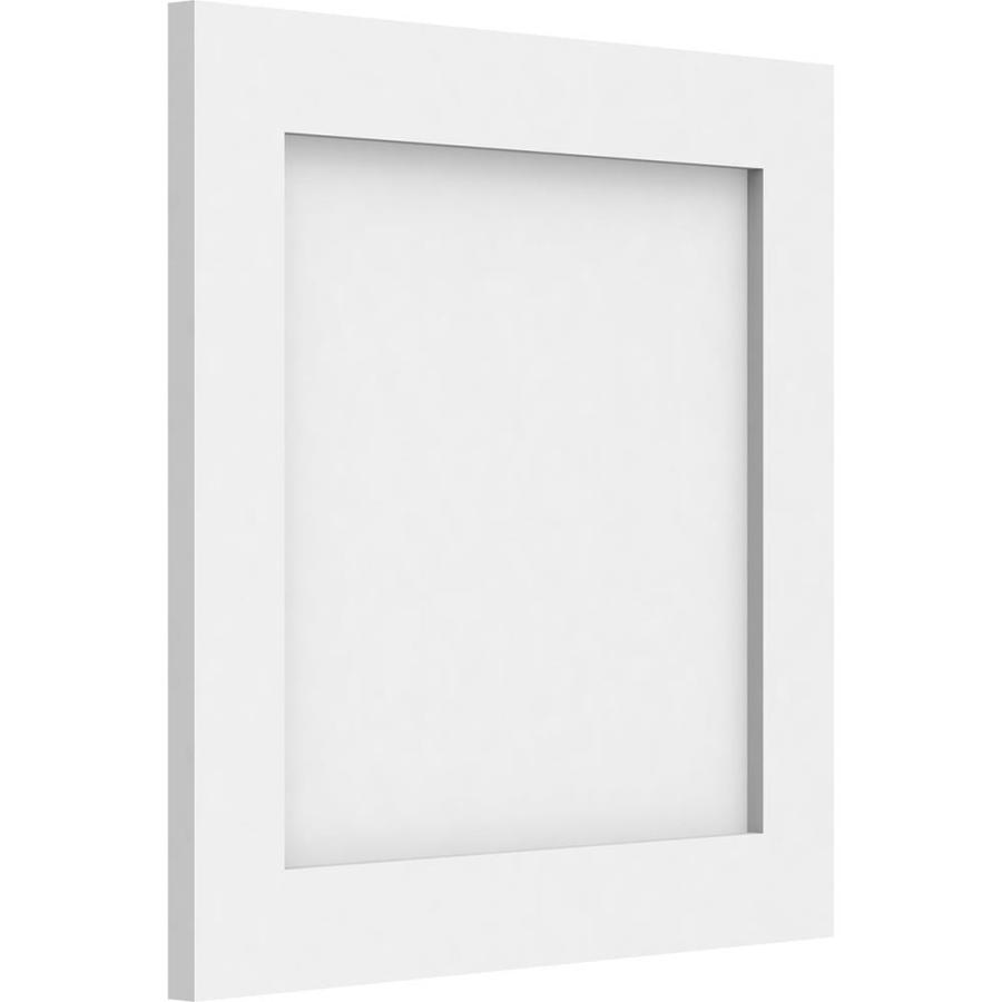 Ekena Millwork Cornell 16-in x 16-in Smooth Off-White Wall Panel in the ...