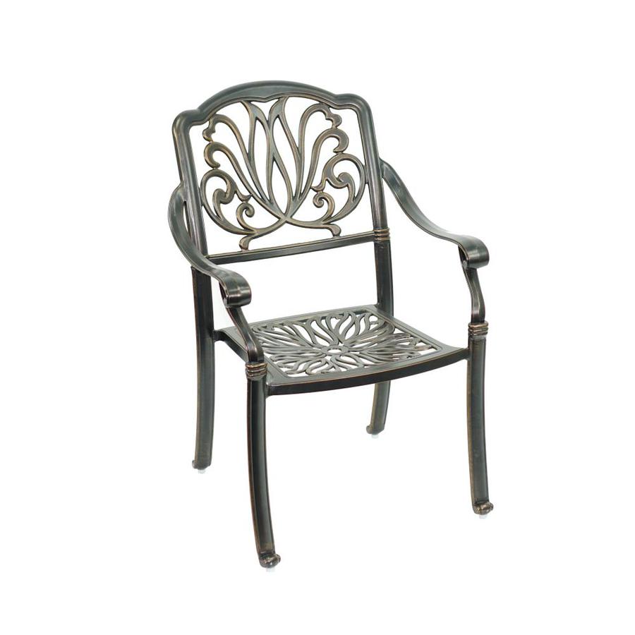 Patio Premier Set Of 2 Antique Bronze Metal Swivel Bar Stool Chair S With Antique Bronze Solid Seat In The Patio Chairs Department At Lowes Com