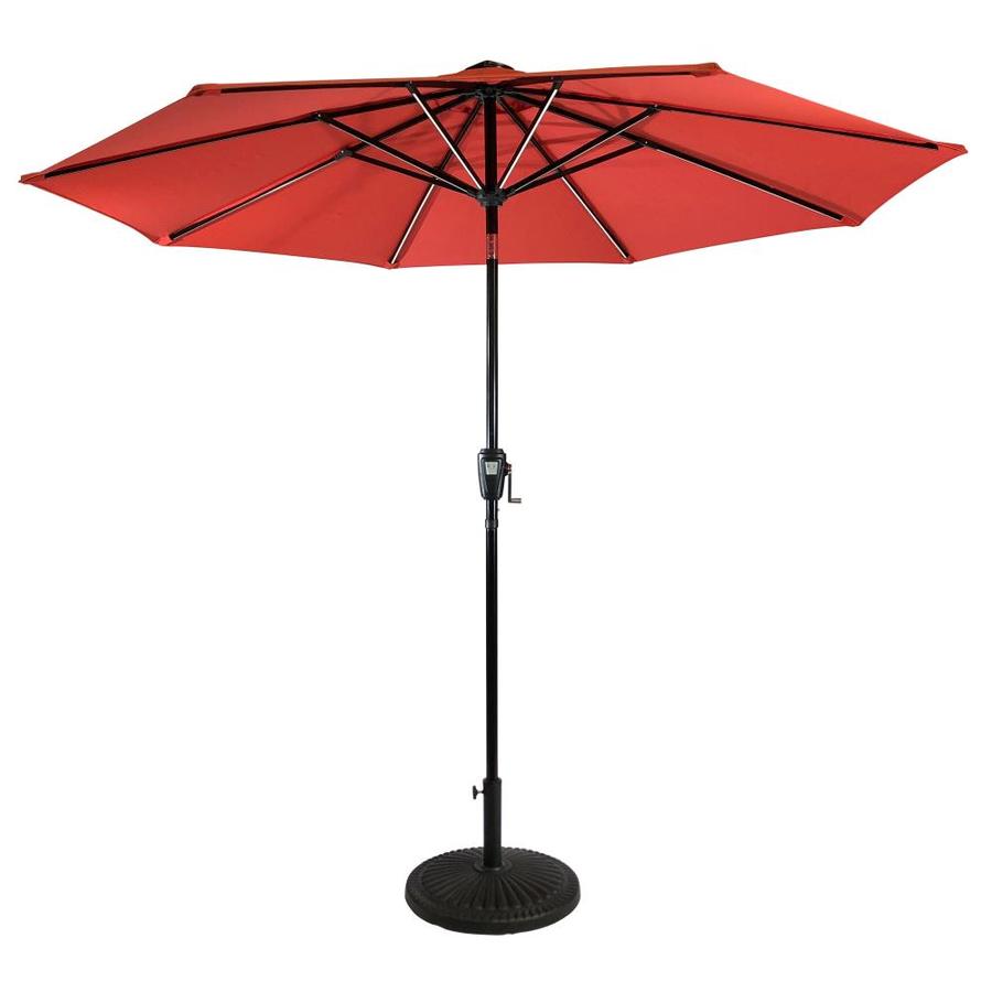 Seasonal Designs Inc With Metal Frame Patio Umbrella In The Patio Umbrellas Department At Lowes Com