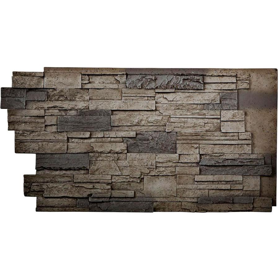 Ekena Millwork Dry Stack Endurathane Faux Stone Siding Panel 8.33-sq ft ...