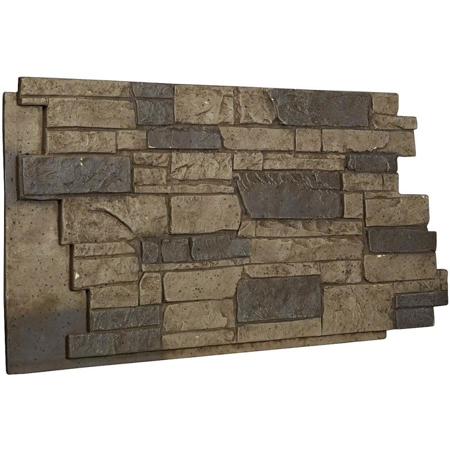 Ekena Millwork Faux Stone Siding 8.51-sq Ft Platinum Faux Stone Veneer 