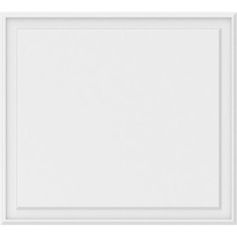 Ekena Millwork Legacy 40-in x 3-ft Smooth Off-White Wall Panel in the ...