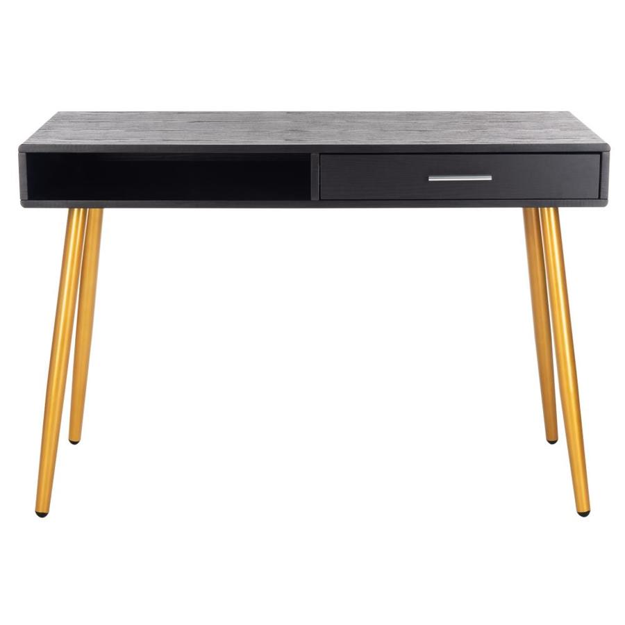 Safavieh Jorja Modern/Contemporary Black Writing Desk in the Desks ...