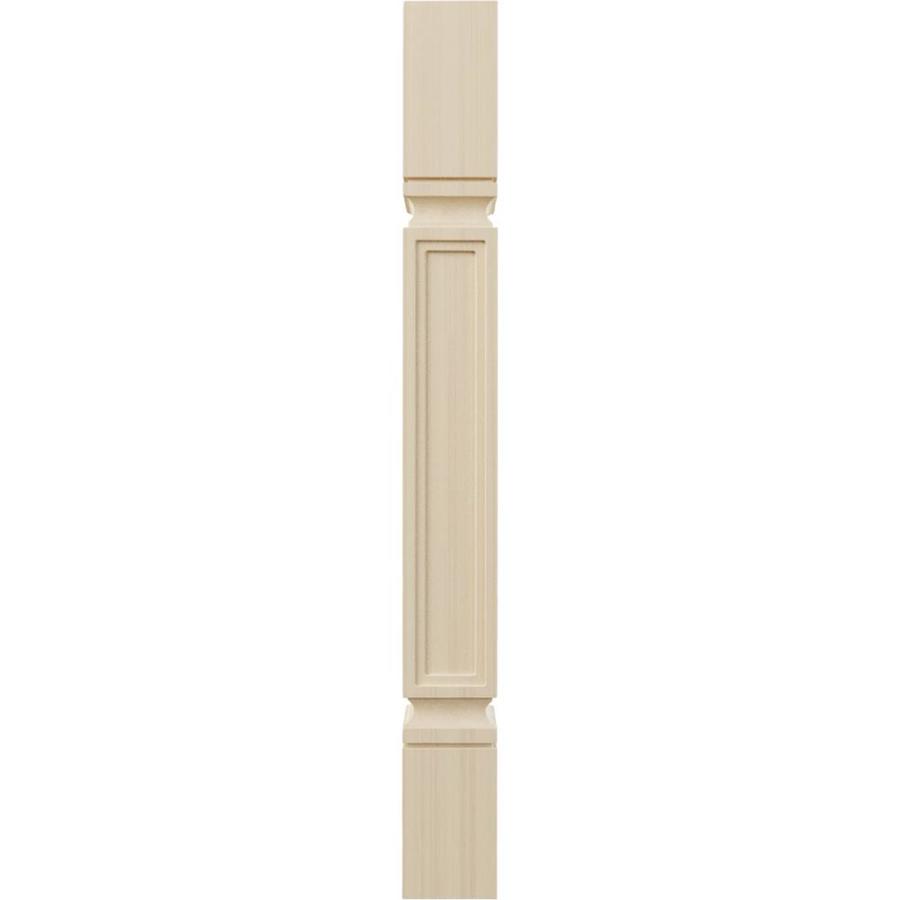 Ekena Millwork Kent Raised Panel Cabinet Column 3.75-in x 2.96-ft ...