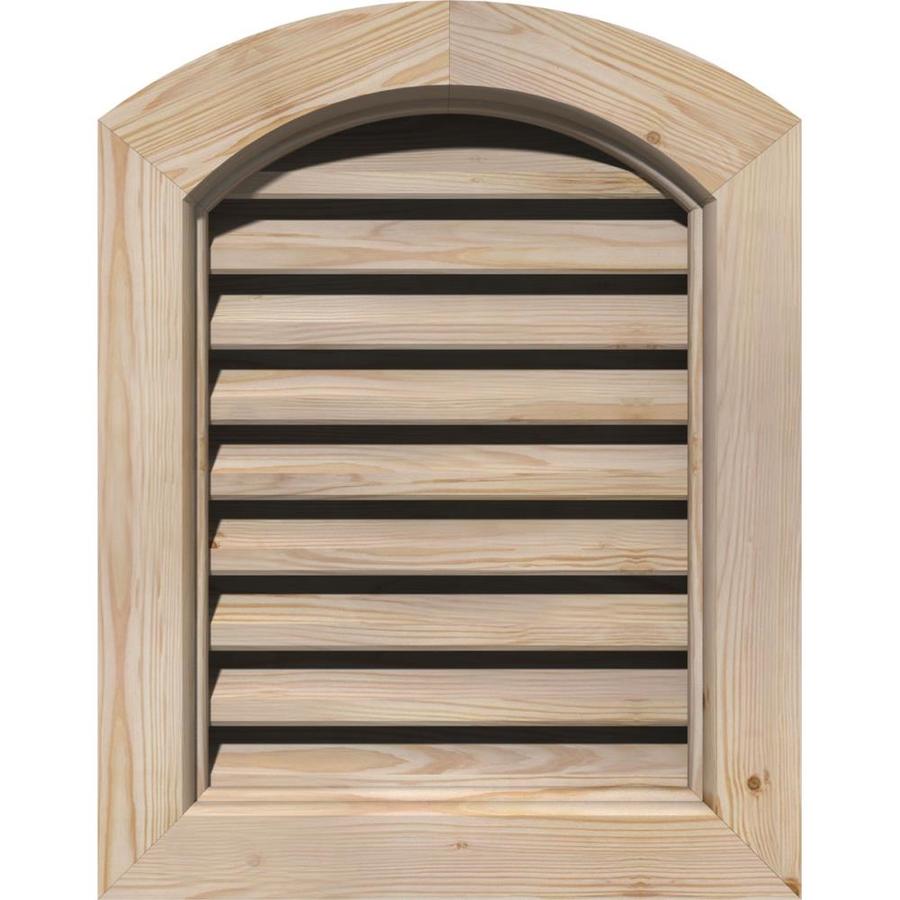 Ekena Millwork 14in W x 14in H Arch Top Gable Vent (19in W x 19in H