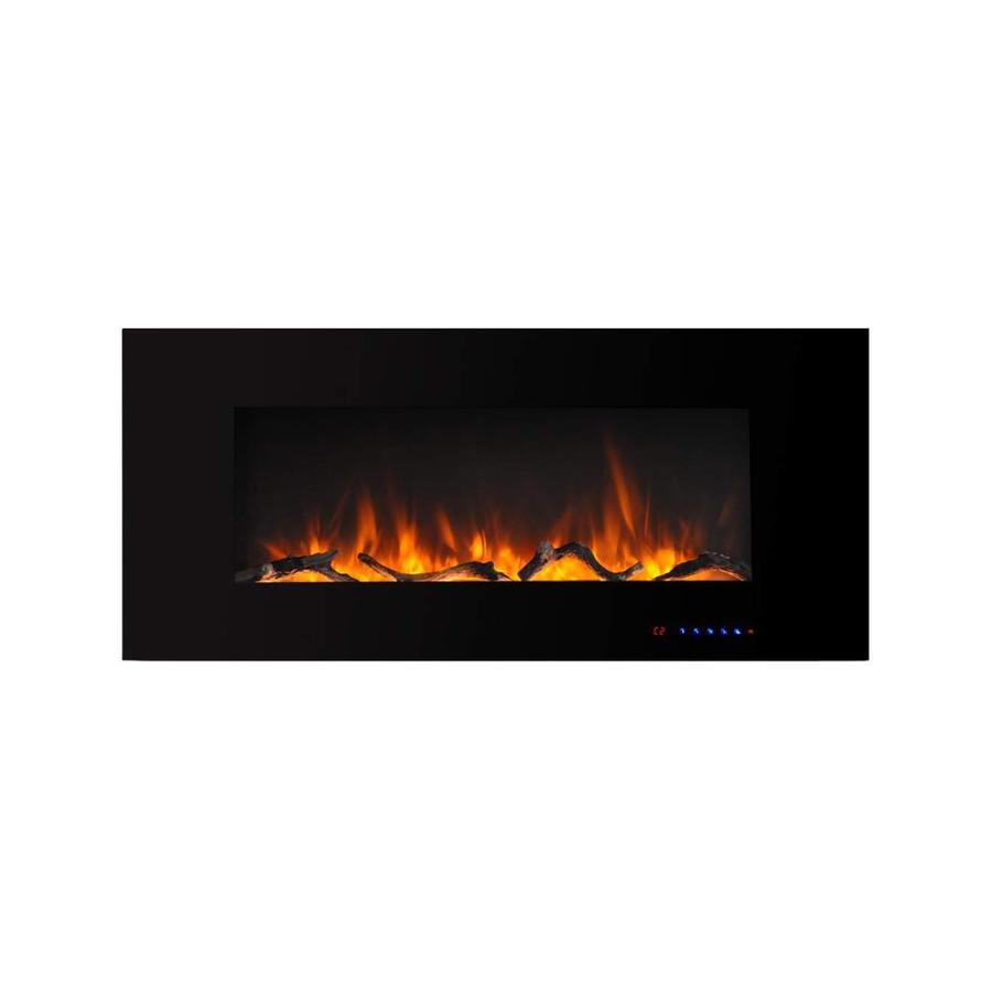 Glitzhome Wall Mounted Electric Fireplace At Lowes Com