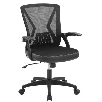 Clihome Office Chairs Black Contemporary Desk Chair At Lowes Com