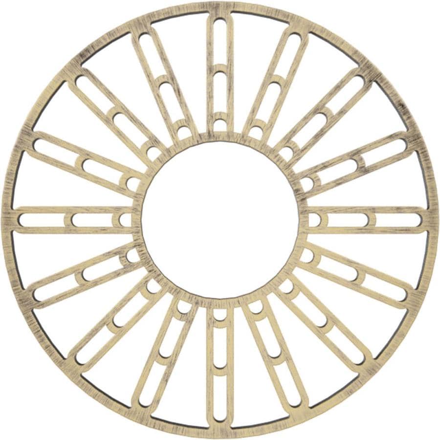 Ekena Millwork Hale 5 75 X 1 Polyurethane Ceiling Medallion