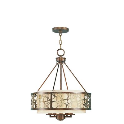 Livex Lighting Avalon 5-Light Palacial Bronze Transitional Chandelier Livex Lighting Avalon 5-Light Palacial Bronze Transitional Chandelier