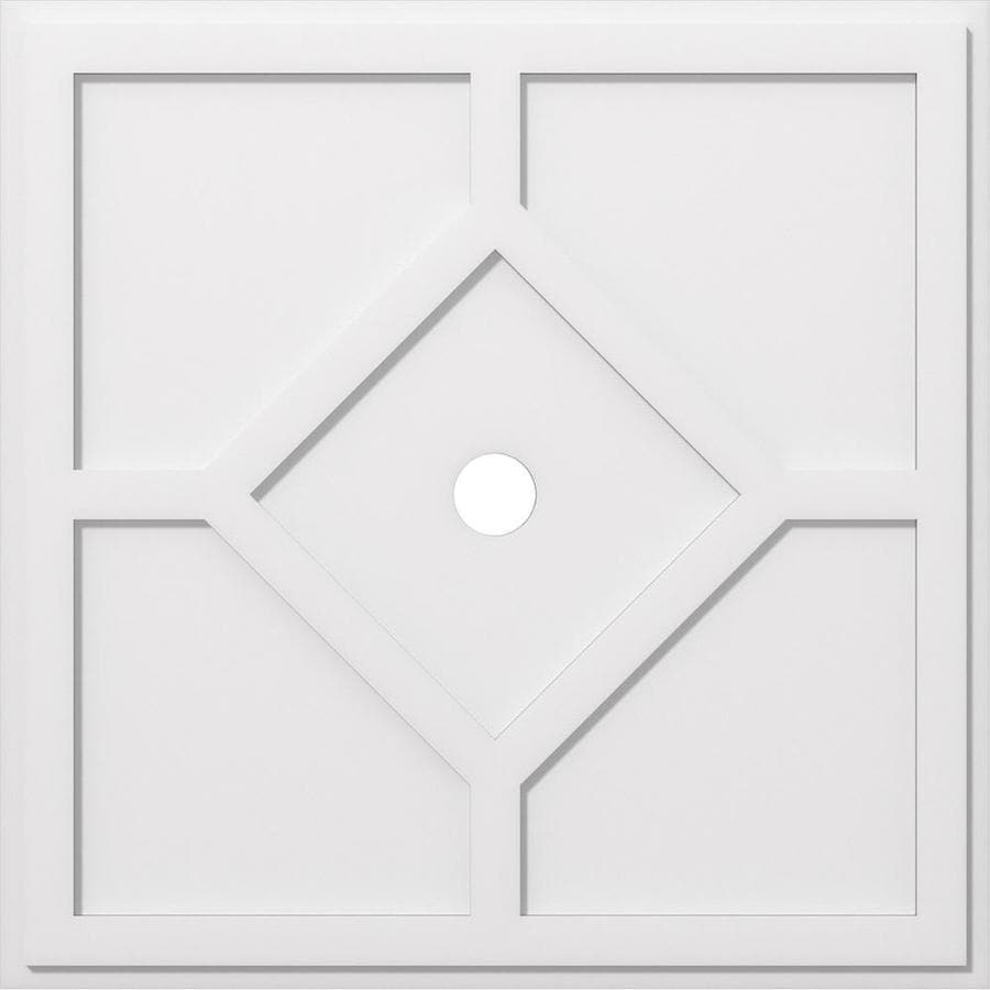 Ekena Millwork Embry 36 X 12 5 Pvc Ceiling Medallion At