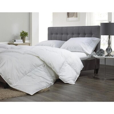Sleep Solutions By Westex Canadian White Down Comforter Queen At