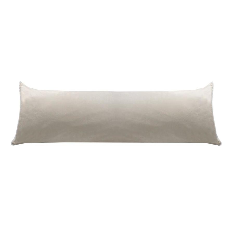 Sleep Solutions by Westex Latte Body Pillow Cotton Pillow Case in the