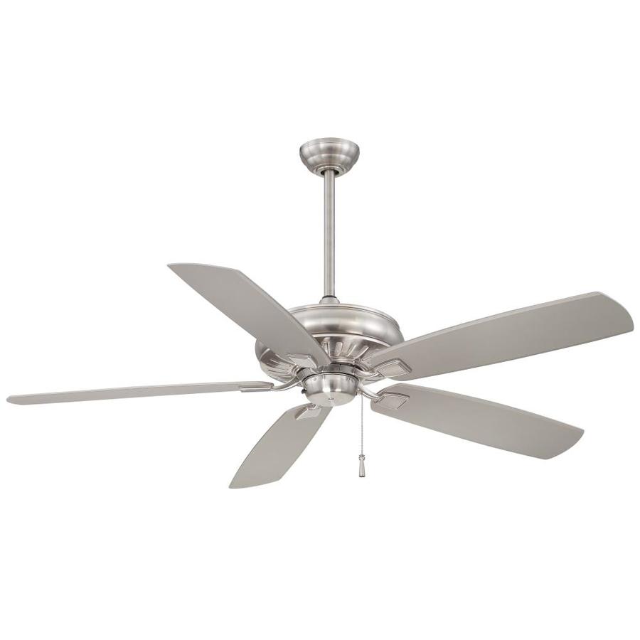 Minka Aire Sunseeker 60 In Ceiling Fan Brushed Nickel Wet