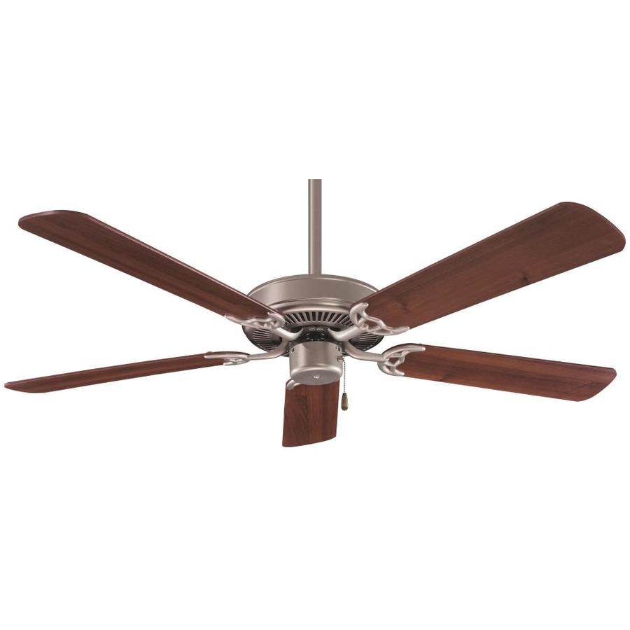 Minka Aire Contractor 52 In Ceiling Fan Brushed Steel With