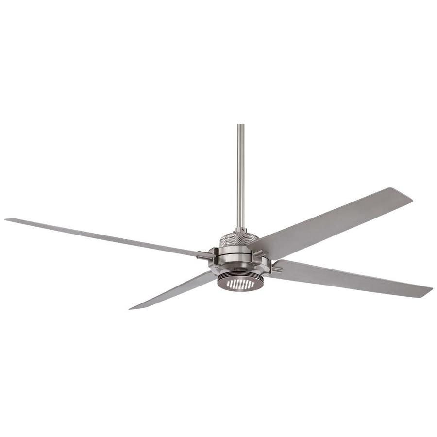 Minka Aire Spectre Led 60 In Ceiling Fan Brushed Nickel With