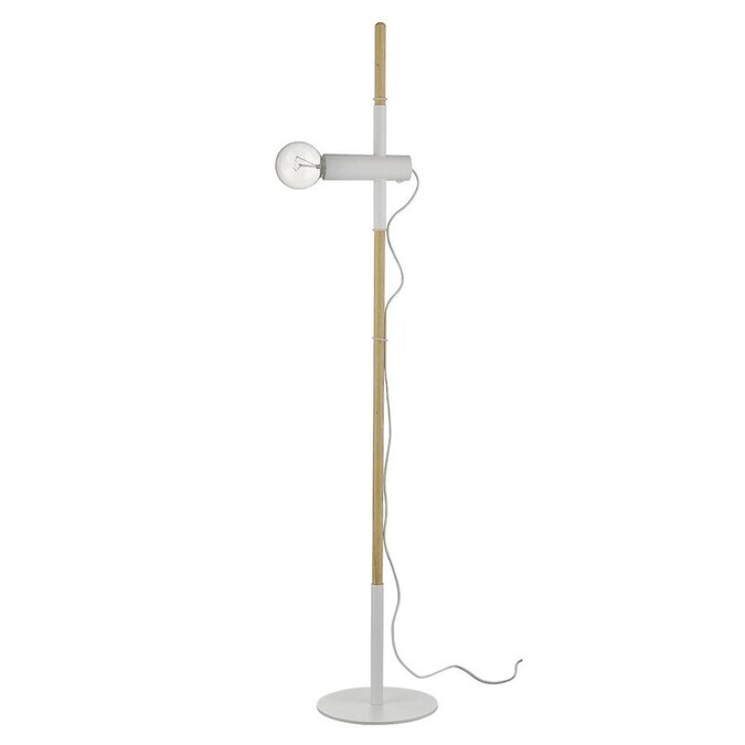 Trend Lighting Hilyte 55 25 In White Stick Floor Lamp The Trend Lighting Hilyte 55 25 In White