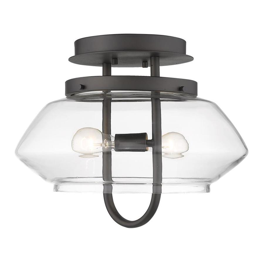 Trend Lighting Garner 2 Light Oil Rubbed Bronze Semi Flush