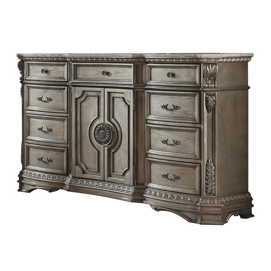 Acme Furniture Northville Marble Top Dresser At Lowes Com