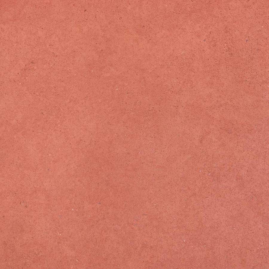 Crossville ChromaCode Tangerine/Semi-Polished 4-in x 4-in Lappato Porcelain Stone Look Floor and Wall Tile Sample