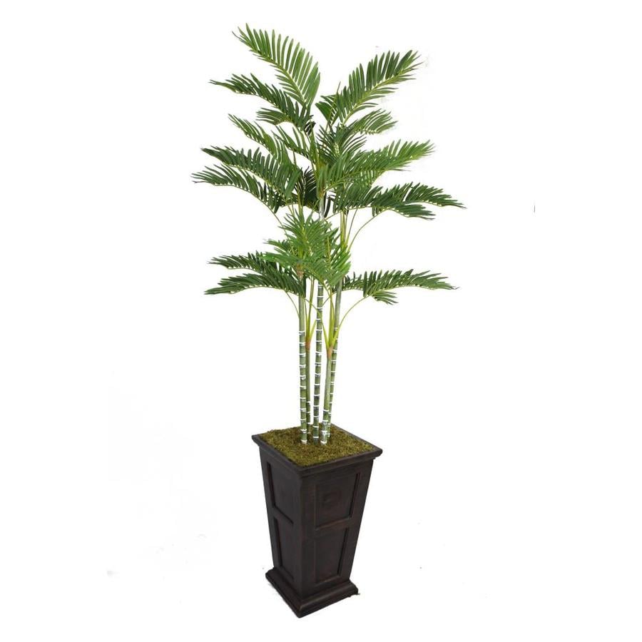 Vintage Home 87-in Black Bronze Artificial Palm Trees At Lowes.com