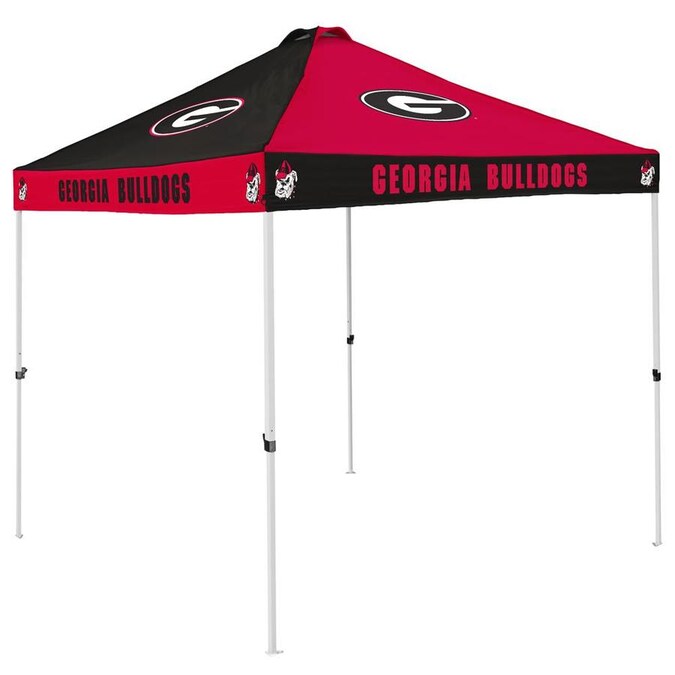 Logo Brands Georgia Bulldogs 10 Ft L Square Team Color Pop Up Canopy In