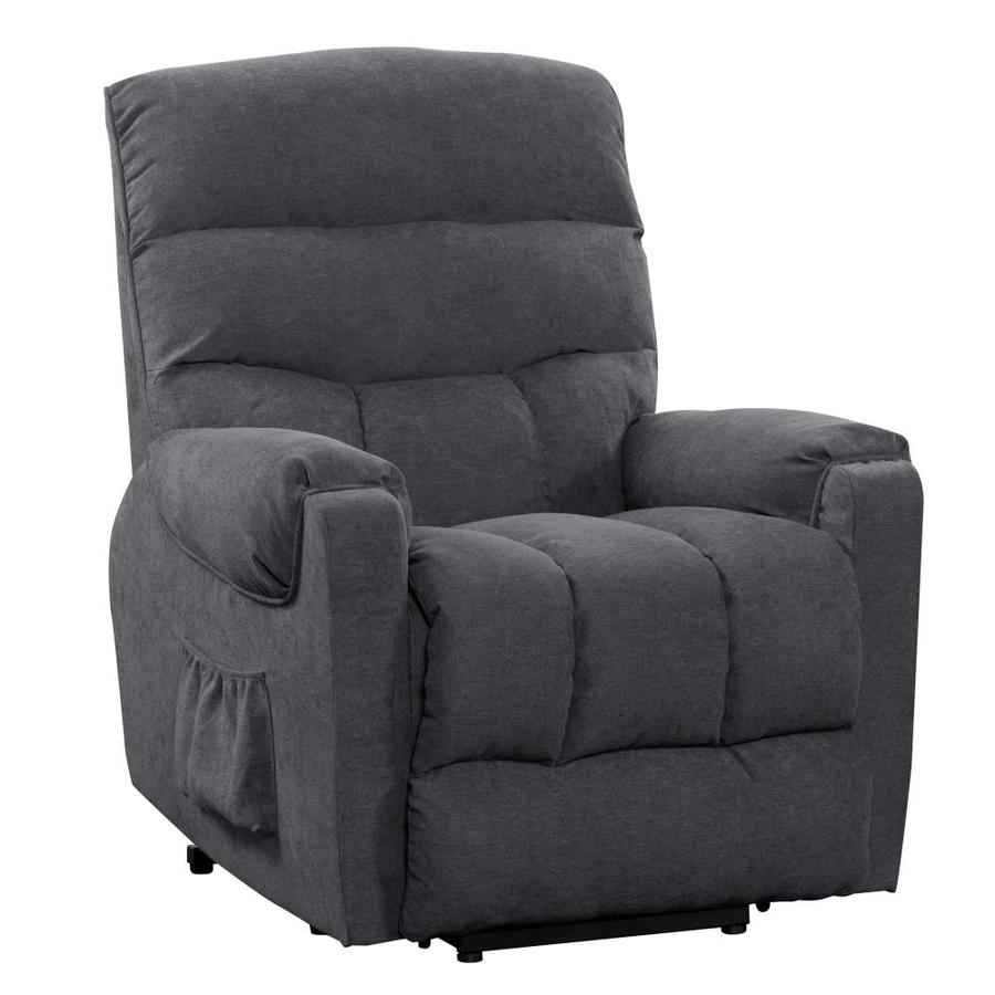 navy blue recliner