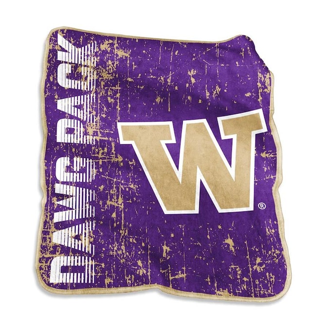 Logo Brands NCAA North Carolina State Wolfpack Raschel Throw Blanket