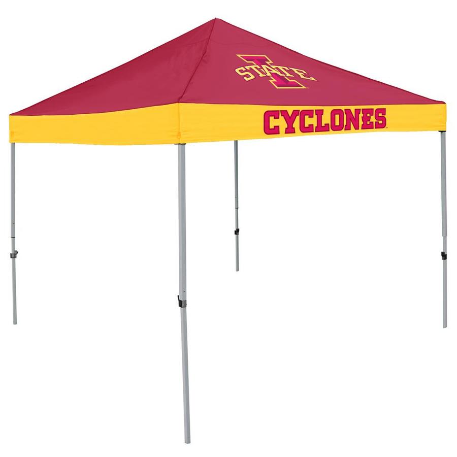 Logo Brands Iowa State Cyclones 10-ft L Square Team Color Pop-Up Canopy ...