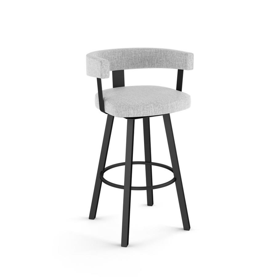 Amisco Parker Grey White Counter Stool