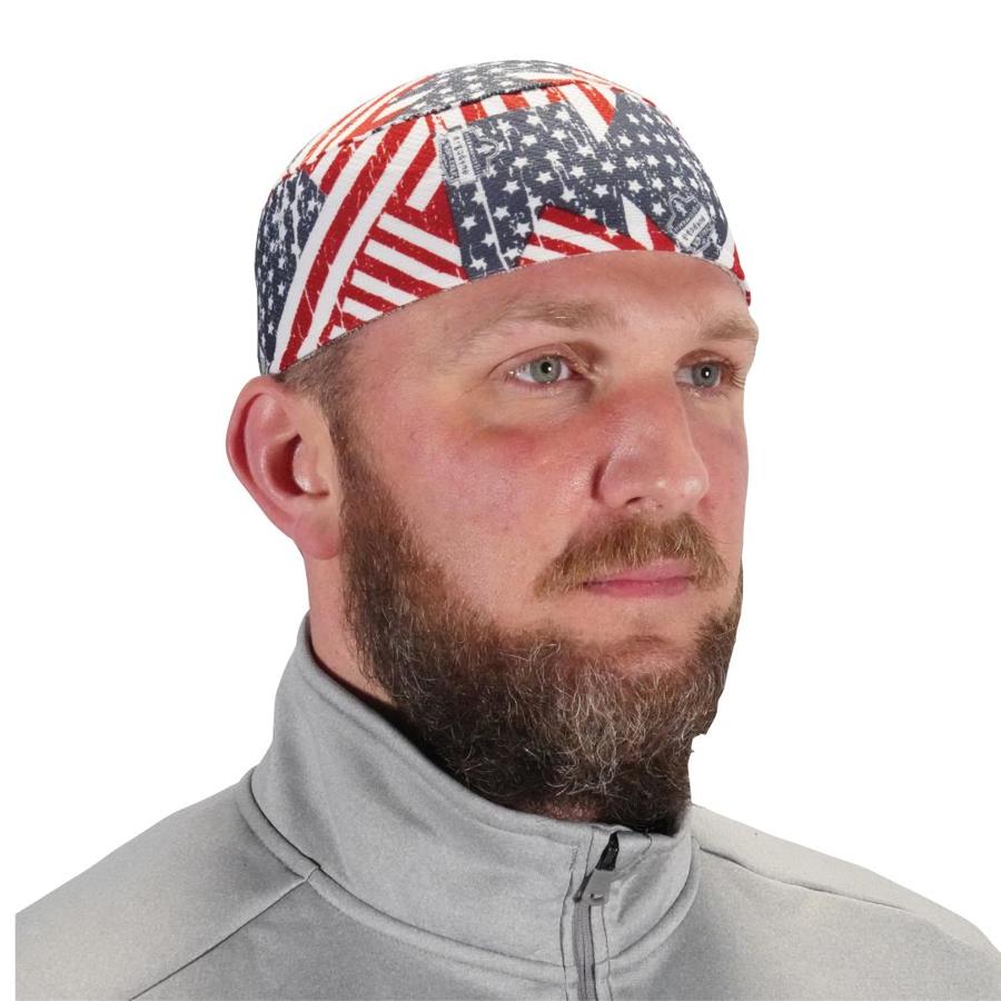 Chill-Its Stars and Stripes Synthetic Cooling Cooling Hat in the ...
