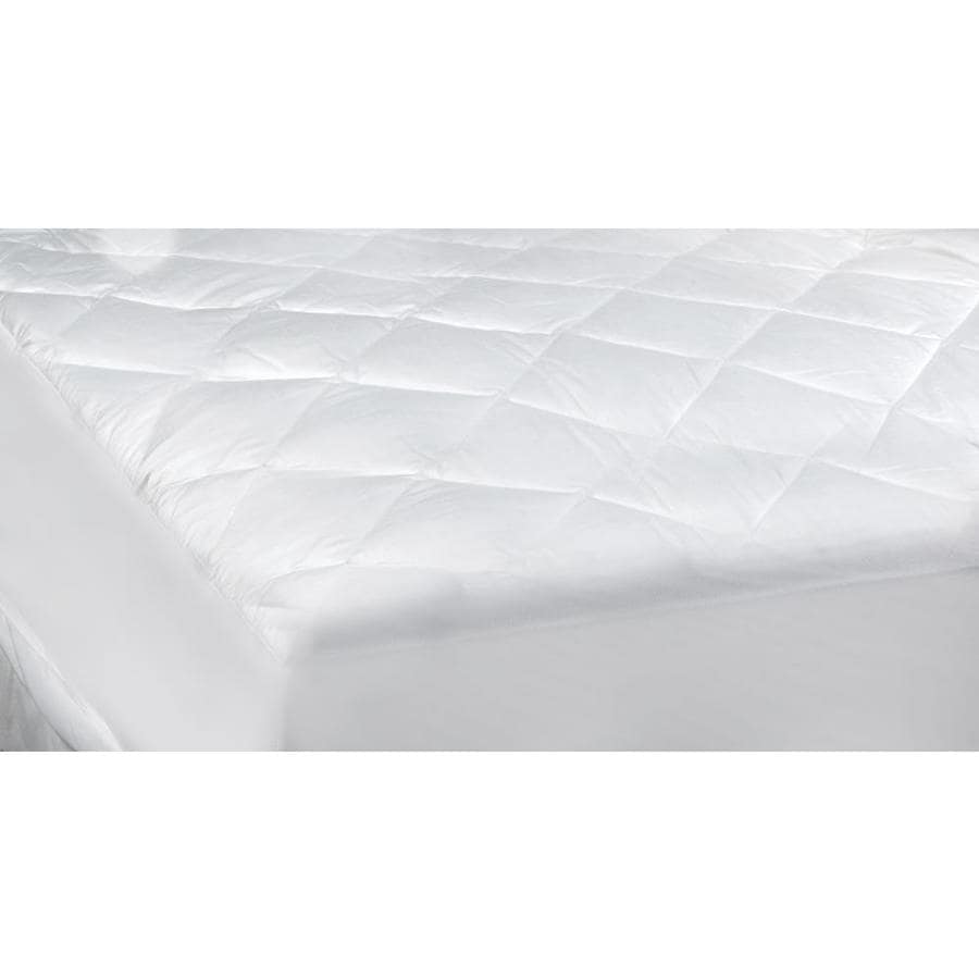 Sleep Solutions By Westex 2 In D Cotton Full Encasement Hypoallergenic Mattress Cover Bed Bug Protection In The Mattress Covers Toppers Department At Lowescom