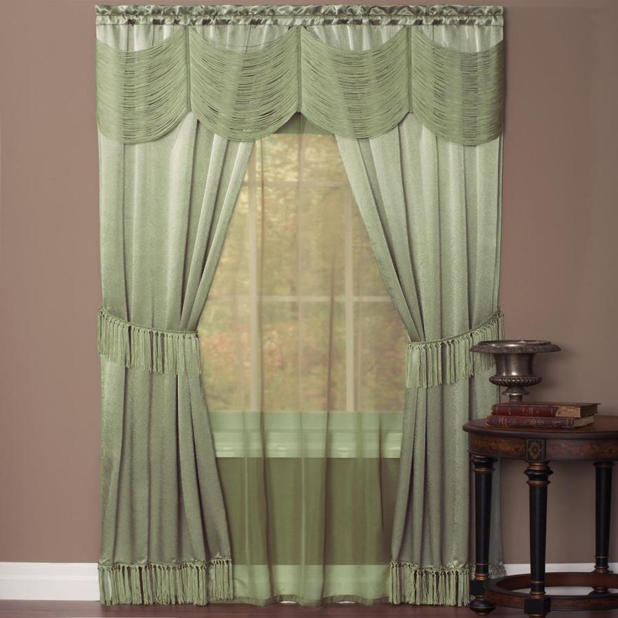 Green Curtains Drapes At Lowes Com