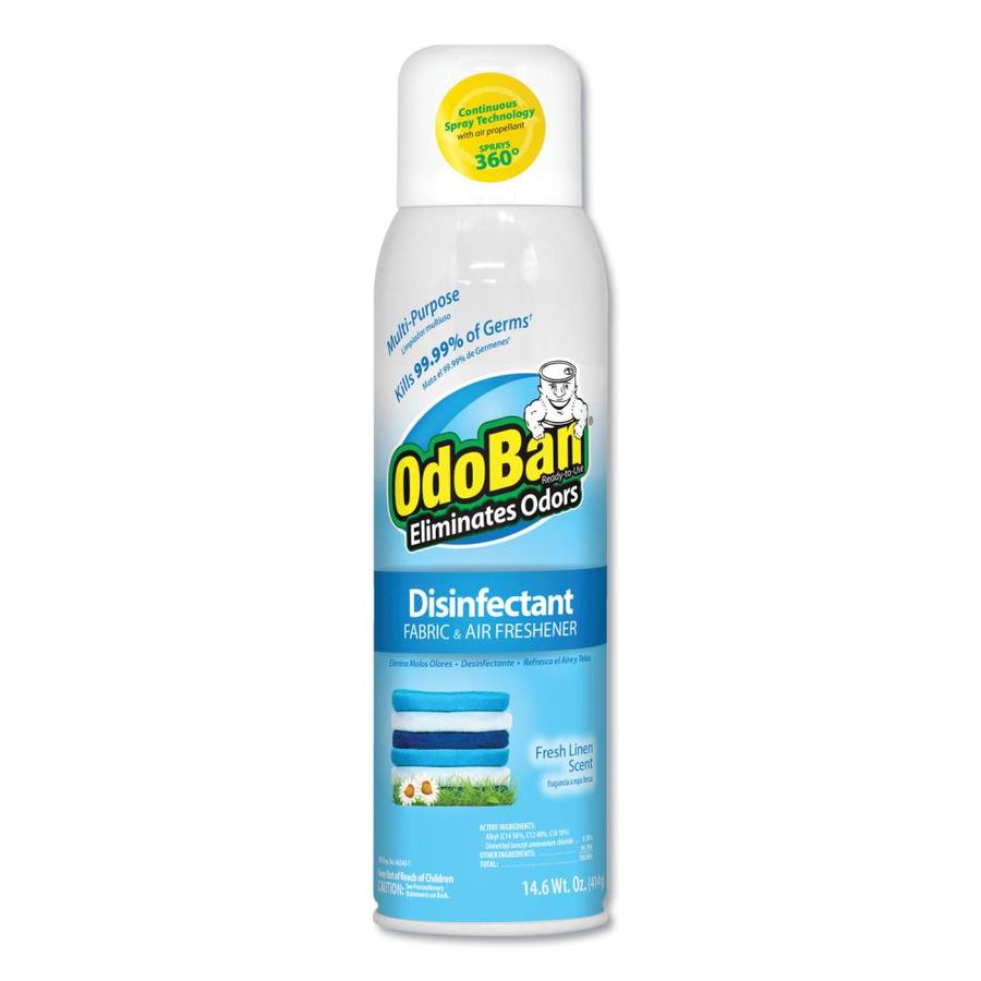 OdoBan 12Pack Fresh Linen Spray Air Freshener in the Air Fresheners