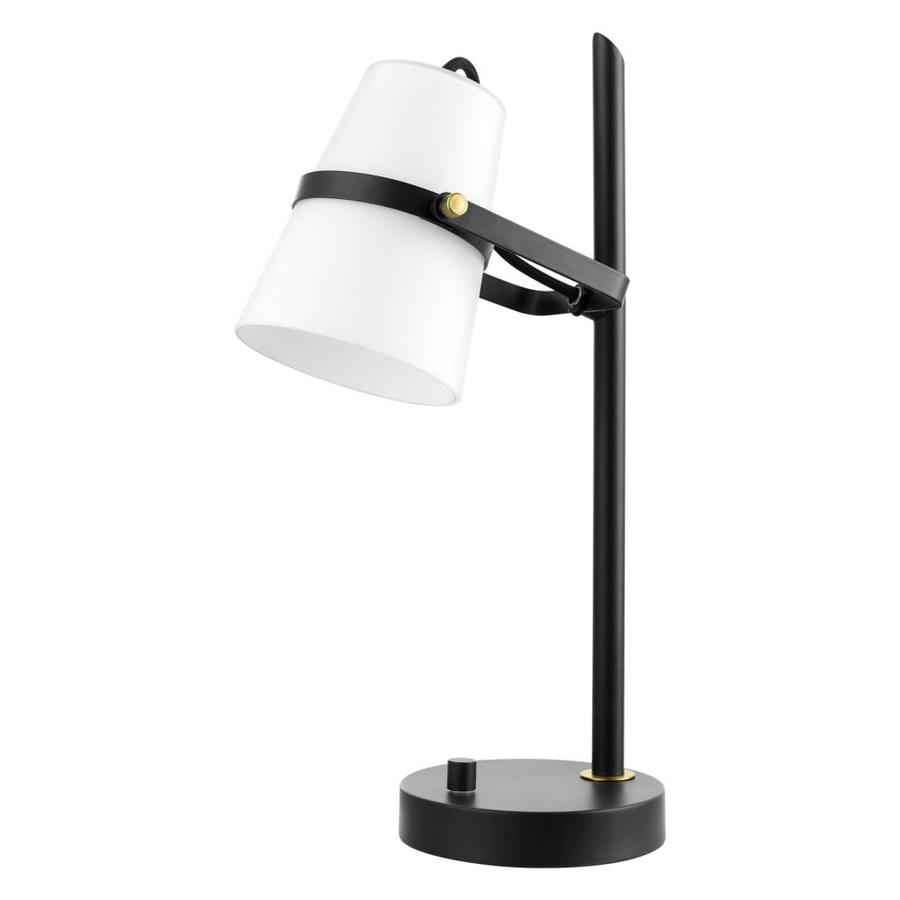 Globe Electric Edgar 18 In Satin Black Desk Lamp At Lowes Com