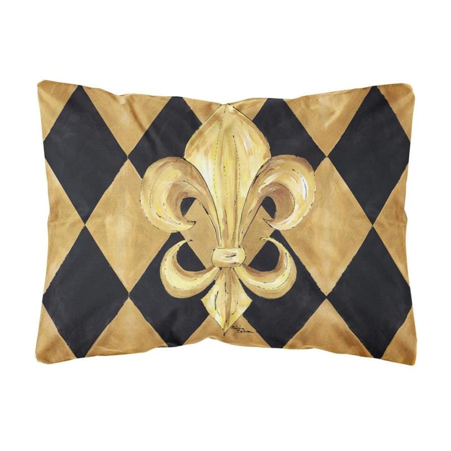 Caroline S Treasures Black And Gold Fleur De Lis New Orleans