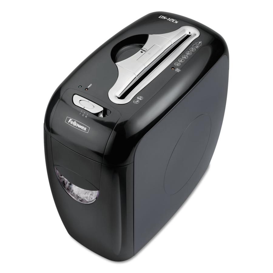 Fellowes Powershred 12Cs CrossCut Shredder, 12 Manual Sheet Capacity